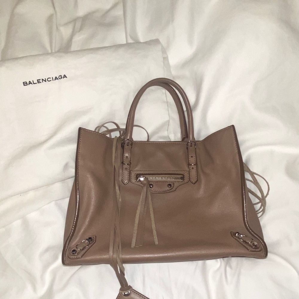 Balenciaga Mini Papier A4 Zip Around